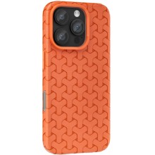 Чехол TPU Weaving для Apple iPhone 16 Pro Max (6.9") – Оранжевый