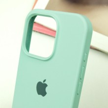 Чохол Silicone Case Full Protective (AA) для Apple iPhone 16 Pro Max (6.9") – Бірюзовий