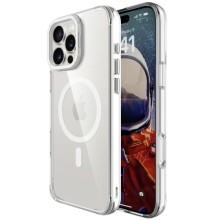 Чехол TPU Space Case Apex with MagSafe для Apple iPhone 16 Pro Max (6.9") – Серебряный