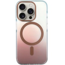 Чехол TPU+PC Shadow with MagSafe для Apple iPhone 16 Pro Max (6.9") – Rose Gold