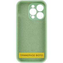 Чохол Silicone Case Full Protective (AA) NO LOGO для Apple iPhone 16 Pro Max (6.9") – Зелений