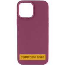 Чехол Silicone Case Full Protective (AA) NO LOGO для Apple iPhone 16 Pro Max (6.9") – Бордовый