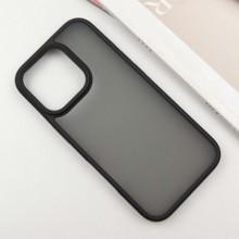 TPU+PC чохол Metal Buttons для Apple iPhone 16 Pro Max (6.9") – Чорний