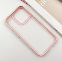 TPU+PC чехол Metal Buttons для Apple iPhone 16 Pro Max (6.9") – Розовый