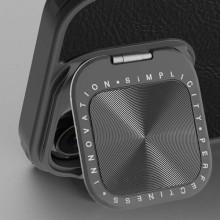 Кожаный чехол-книжка Nillkin Qin Prop для Apple iPhone 16 Pro Max (6.9") – Черный