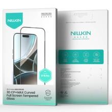Защитное стекло Nillkin (CP+ max 3D) (full glue) для Apple iPhone 16 Pro Max (6.9") – Черный