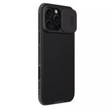Карбонова накладка Nillkin CamShield Pro для Apple iPhone 16 Pro Max (6.9") – Чорний