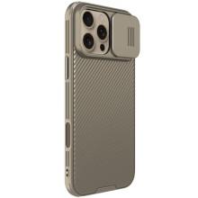 Карбонова накладка Nillkin CamShield Pro для Apple iPhone 16 Pro Max (6.9") – Золотий