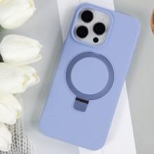 Чехол Silicone Case Full Protective NO LOGO with Ring для Apple iPhone 16 Pro Max (6.9") – Голубой