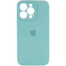Чехол Silicone Case Full Camera Protective (AA) для Apple iPhone 16 Pro Max (6.9") – Бирюзовый