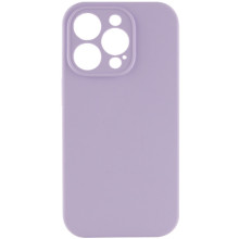 Чехол Silicone Case Full Camera Protective (AA) NO LOGO для Apple iPhone 16 Pro Max (6.9") – Сиреневый