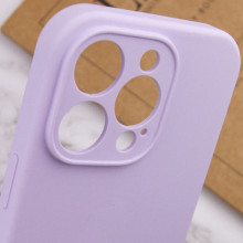 Чехол Silicone Case Full Camera Protective (AA) NO LOGO для Apple iPhone 16 Pro Max (6.9") – Сиреневый