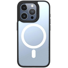 TPU+PC чохол Blueo Skin Friendly Frosted with MagSafe для Apple iPhone 16 Pro Max (6.9") – Чорний