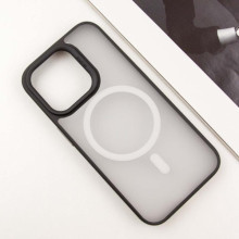 TPU+PC чохол Blueo Skin Friendly Frosted with MagSafe для Apple iPhone 16 Pro Max (6.9") – Чорний