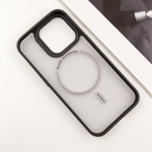 TPU+PC чохол Blueo Skin Friendly Frosted with MagSafe для Apple iPhone 16 Pro Max (6.9") – Чорний