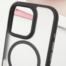 TPU+PC чохол Blueo Skin Friendly Frosted with MagSafe для Apple iPhone 16 Pro Max (6.9") – Чорний