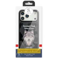 TPU+PC чохол Animal Club для Apple iPhone 16 Pro Max (6.9") – Чорний