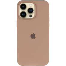 Чохол Silicone Case Full Protective (AA) для Apple iPhone 16 Pro Max (6.9") (Бежевий)