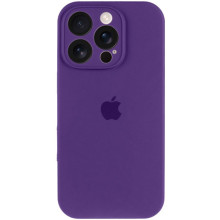 Чохол Silicone Case Full Camera Protective (AA) для Apple iPhone 16 Pro Max (6.9") – Фіолетовий