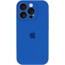 Чохол Silicone Case Full Camera Protective (AA) для Apple iPhone 16 Pro Max (6.9") – Синій