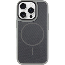 Чохол PC TechWoven Hybrid with MagSafe для Apple iPhone 16 Pro Max (6.9") – Сірий