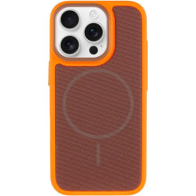 Чохол PC TechWoven Hybrid with MagSafe для Apple iPhone 16 Pro Max (6.9") – Помаранчевий
