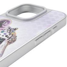 Чехол TPU+PC Crystal Hunt with MagSafe для Apple iPhone 16 Pro Max (6.9") – Белый