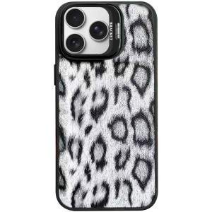 Чехол TPU+PC Wild Leopard with MagSafe для Apple iPhone 16 Pro Max (6.9") – Черный