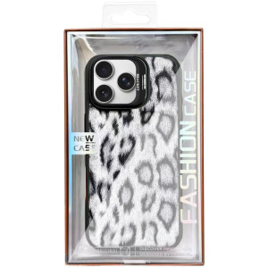 Чехол TPU+PC Wild Leopard with MagSafe для Apple iPhone 16 Pro Max (6.9") – Черный