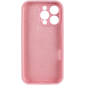 Чехол Silicone Case Full Camera Protective (AA) для Apple iPhone 16 Pro Max (6.9") – Розовый