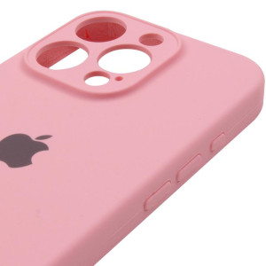 Чехол Silicone Case Full Camera Protective (AA) для Apple iPhone 16 Pro Max (6.9") – Розовый