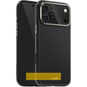 TPU+PC чехол Blueo Aramid Fiber with Magnetic Fit для Apple iPhone 16 Pro Max (6.9")