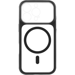 Чохол TPU+PC GETMAN Moon Clear with MagSafe для Apple iPhone 16 Pro Max (6.9") – Чорний