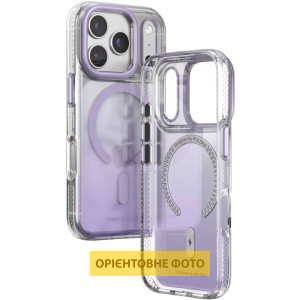 Чохол TPU+PC Puloka Resplendent with Magnetic Fit для Apple iPhone 16 Pro Max (6.9") – Фіолетовий