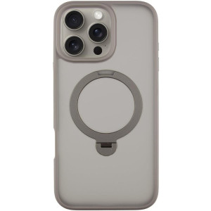 Чохол Ummi Colorful with Magnetic Fit HQ Ring для Apple iPhone 16 Pro Max (6.9") – Сірий