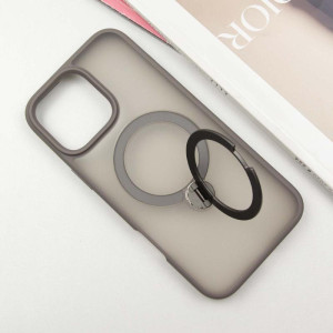 Чохол Ummi Colorful with Magnetic Fit HQ Ring для Apple iPhone 16 Pro Max (6.9") – Сірий