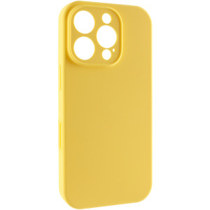 Чехол Silk Full Camera (AA) NO LOGO with Magnetic Fit для Apple iPhone 16 Pro Max (6.9") – Желтый