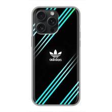 Чехлы Адидас для iPhone 16 Pro Max (AlphaPrint) – Адидас с полосами