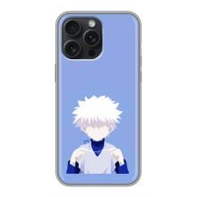 Чехол с персонажами АНИМЕ на iPhone 16 Pro Max – Киллуа Золдик