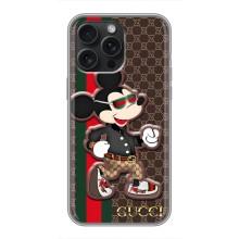 Чехлы Бренд GUCCI для iPhone 16 Pro Max – Маус Гуччи