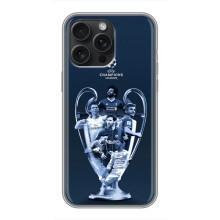 Чехлы для iPhone 16 Pro Max (VPrint) - Футбольные клубы (Кубок ЛЧ)