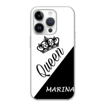 Чехлы для iPhone 16 Pro Max - Женские имена (MARINA)