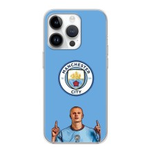 Чехлы с принтом для iPhone 16 Pro Max Футболист – Холанд Манчестер Сити