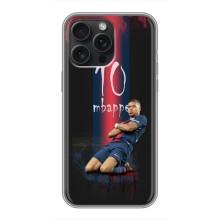 Чехол (TPU) с Футболистом на iPhone 16 Pro Max – MBAPPE 10