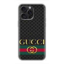 Чохли  GUCCI для Айфон 16 Про Макс (AlphaPrint) (Gucci оригінал)