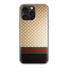 Чохли  GUCCI для Айфон 16 Про Макс (AlphaPrint) (Гуччі Фон)