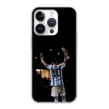 Чехлы Лео Месси Аргентина для iPhone 16 Pro Max (Лео Чемпион)