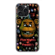 Чохли П'ять ночей з Фредді для Айфон 16 Про Макс – Freddy