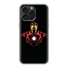 Чохли з героями Марвел iPhone 16 Pro Max (VPrint) – Залізна людина