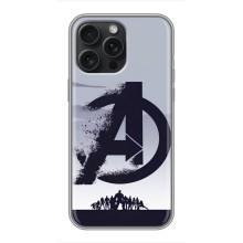 Чохли з героями Марвел iPhone 16 Pro Max (VPrint) – Команда А